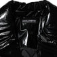 Dolce & Gabbana Black Polyester Quilted Puffer Coat Jacket