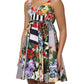 Dolce & Gabbana Multicolor Patchwork Cotton AlineMini Dress