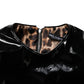 Dolce & Gabbana Black Bodycon Sheath Puff Sleeve Mini Dress