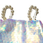 Dolce & Gabbana Multicolor Sequin Holographic Mini  Dress