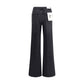 RE/DONE Black Cotton Flared Jeans