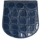 Dolce & Gabbana Blue Exotic Skin Coin Condom Case Holder Pocket Wallet
