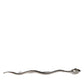 Dolce & Gabbana Silver Brass Crystal Spilla Serpente Mens Brooch Pin