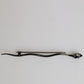 Dolce & Gabbana Black Brass Crystal Spilla Serpente Mens Brooch Pin