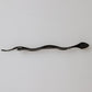 Dolce & Gabbana Black Brass Crystal Spilla Serpente Mens Brooch Pin