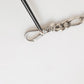 Dolce & Gabbana Silver Tone Brass Chain Lobster Clasp DG Logo Bracelet