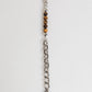 Dolce & Gabbana Silver Chain Brass Beaded Lobster Clasp Logo Men Bracelet