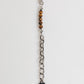 Dolce & Gabbana Silver Chain Brass Beaded Lobster Clasp Logo Men Bracelet