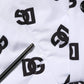 Dolce & Gabbana White DG Monogram Hooded Quilted Jacket