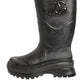 Dolce & Gabbana Metallic Black Pull On Rain Boots Men Shoes
