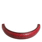 Dolce & Gabbana Red Small Ayers Leather Bag Handle Women Shoulder Strap