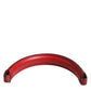 Dolce & Gabbana Red Small Ayers Leather Bag Handle Women Shoulder Strap