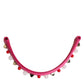 Dolce & Gabbana Pink Embellished Leather Bag Handle Women Shoulder Strap