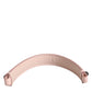 Dolce & Gabbana Light Pink Embellished Leather Bag Handle  Shoulder Strap