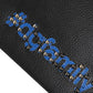 Dolce & Gabbana Black Leather #DGFAMILY Embellished Men Clutch Pouch Bag