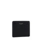 Saint Laurent Black Calf Leather Bos Taurus Wallet