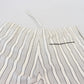 Dolce & Gabbana White Stripes Silk Lounge Trouser Pants
