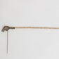 Dolce & Gabbana Lapel Pin Brass Copper Revolver Men Accessories Brooch