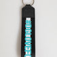 Dolce & Gabbana Multicolor Logo Polyester Brass Holder Keychain Keyring