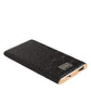 Dolce & Gabbana Black Leather Exotic 3000mAh Power Bank Charger USB