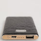 Dolce & Gabbana Black Exoctic Leather Embossed 3000mAh Power Bank Charger USB