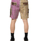 Dolce & Gabbana Multicolor Playing Card Camouflage Shorts Swimwear