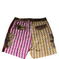 Dolce & Gabbana Multicolor Playing Card Camouflage Shorts Swimwear