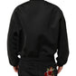 Dolce & Gabbana Black Polyester Logo Plaque Bomber Jacket