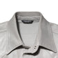 Dolce & Gabbana Metallic Gray Cotton Button Down Men Shirt