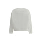 PINKO White Cotton Sweatshirt