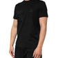 Dolce & Gabbana Black Cotton Embroidered DG Logo Pocket T-shirt