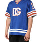 Dolce & Gabbana Blue Cotton DG Logo Mesh Jersey T-shirt