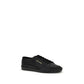 Saint Laurent Black Calf Leather Bos Taurus Sneakers