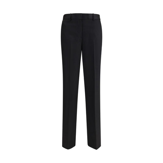 Lardini Black Wool Oves Aries Pants