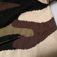 Dolce & Gabbana Camouflage Brown Silk Military Polo T-shirt