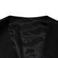 Dolce & Gabbana Black Wool Dress Formal Men Waistcoat Vest