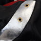 Dolce & Gabbana Black Leather Hooded Blouson Jacket