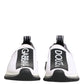 Dolce & Gabbana Black White Slip On Sorrento Sneakers Shoes