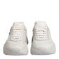Dolce & Gabbana White Daymaster Low Top Sneaker Shoes