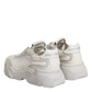 Dolce & Gabbana White Daymaster Low Top Sneaker Shoes