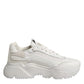Dolce & Gabbana White Daymaster Low Top Sneaker Shoes