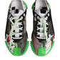 Dolce & Gabbana Multicolor DG Logo Leopard Cherry Sneaker Shoes