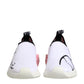 Dolce & Gabbana White Pink Low Top Sorrento Sneakers Shoes