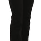 John Galliano Black Low Waist Slim Leg Skinny Denim Casual Pants Jeans