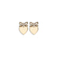 Self-Portrait Gold Brass Earrings