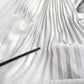 Dolce & Gabbana Light Grey Polyester Pleated Long Maxi Dress