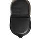 Dolce & Gabbana Black Polished Crocodile Leather Mens Coin Purse Wallet