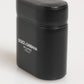 Dolce & Gabbana Black Calfskin Leather Logo Print Flip Holder Airpods Case