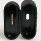 Dolce & Gabbana Black Mint Rubber Logo Embossed Accessory Airpods Case