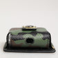 Dolce & Gabbana Multicolor Camouflage Leather Metal Accessory Airpods Case